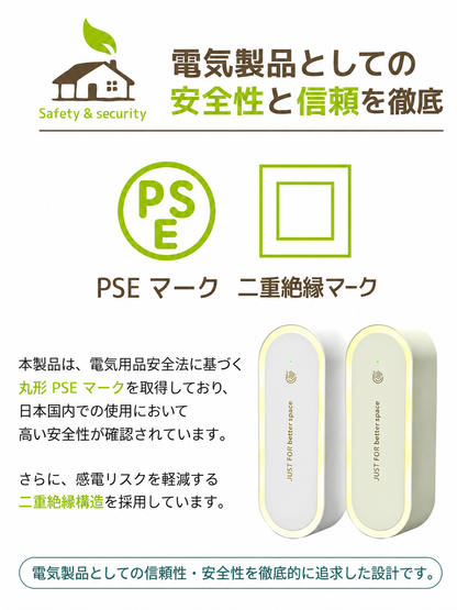 RepelGuard™ 超音波防虫ブロッカー・無農薬無臭の夜間虫よけ