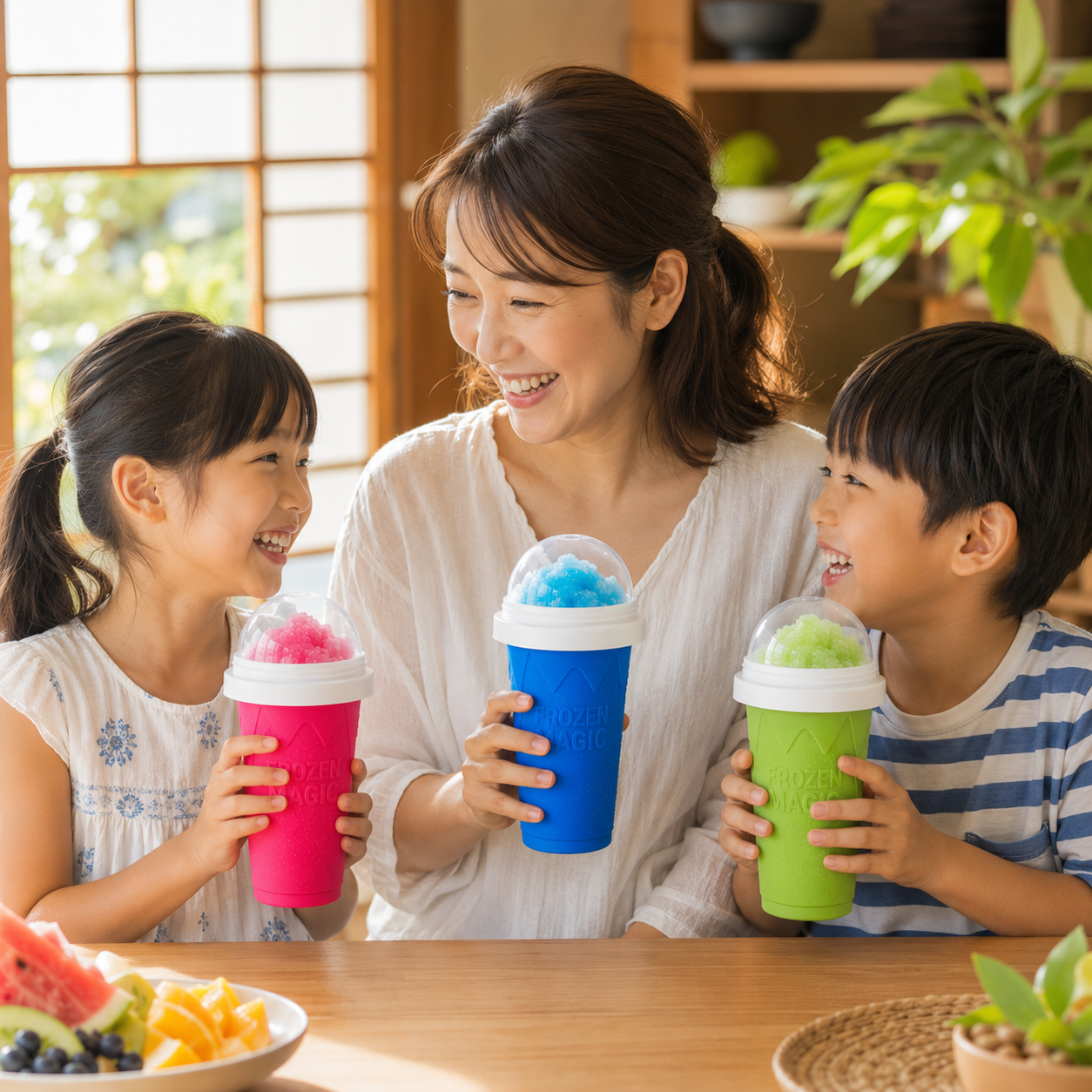 CoolSqueeze™ 魔法のフローズンドリンクカップ
